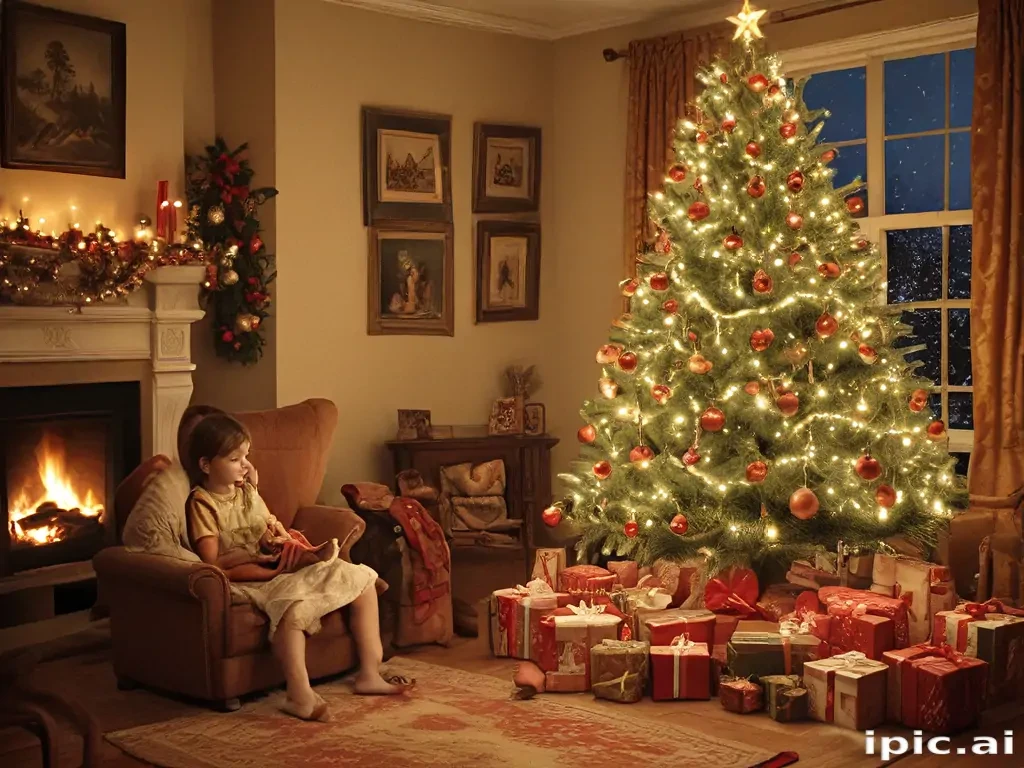 merry christmas vintage images