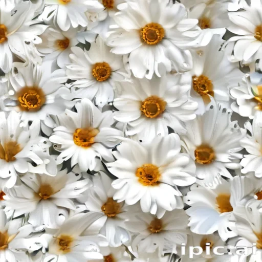 flower white bg