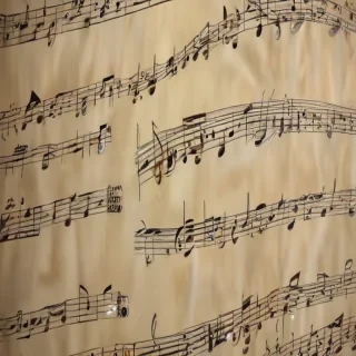 music notes transparent