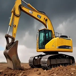 excavator wallpaper