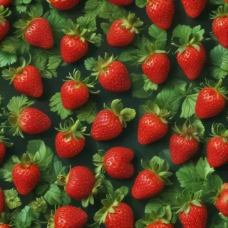 aesthetic strawberry wallpaper