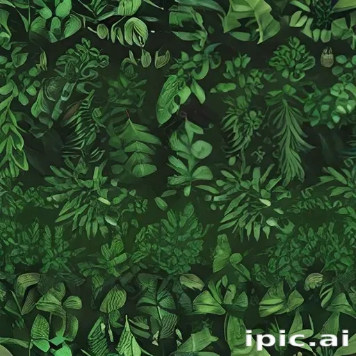 greenery background aesthetic