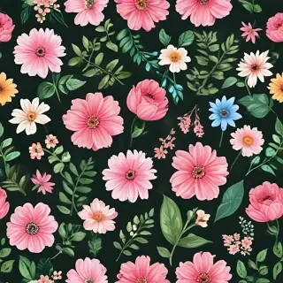 clipart flowers transparent background
