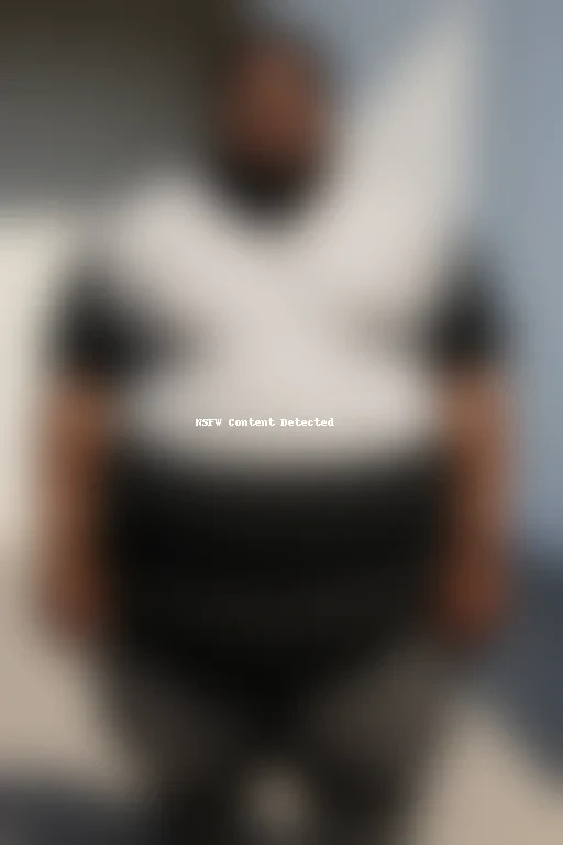 black fat person
