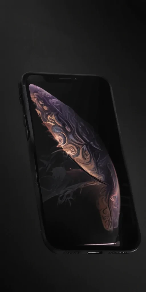 cute black iphone wallpaper
