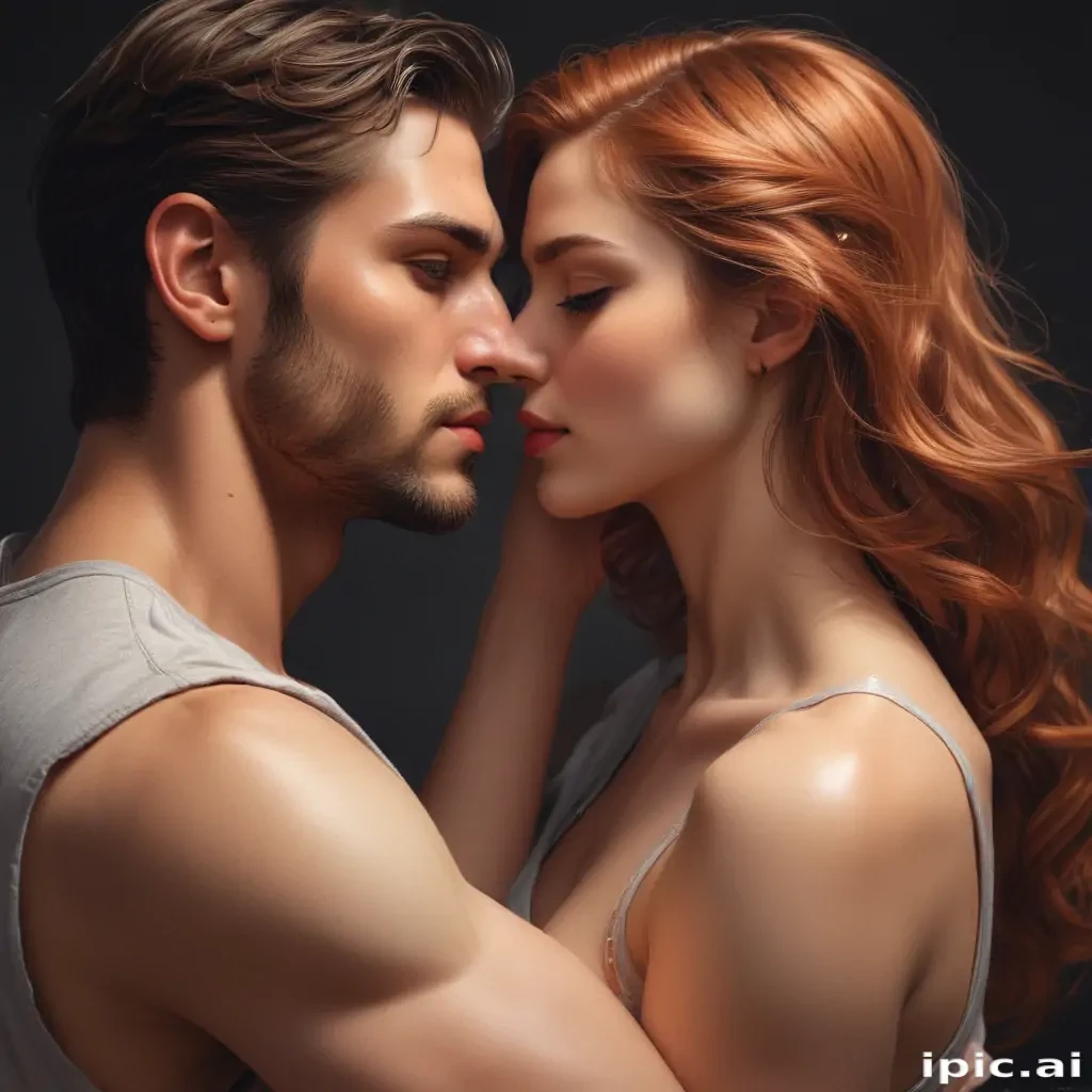 couples drawing poses