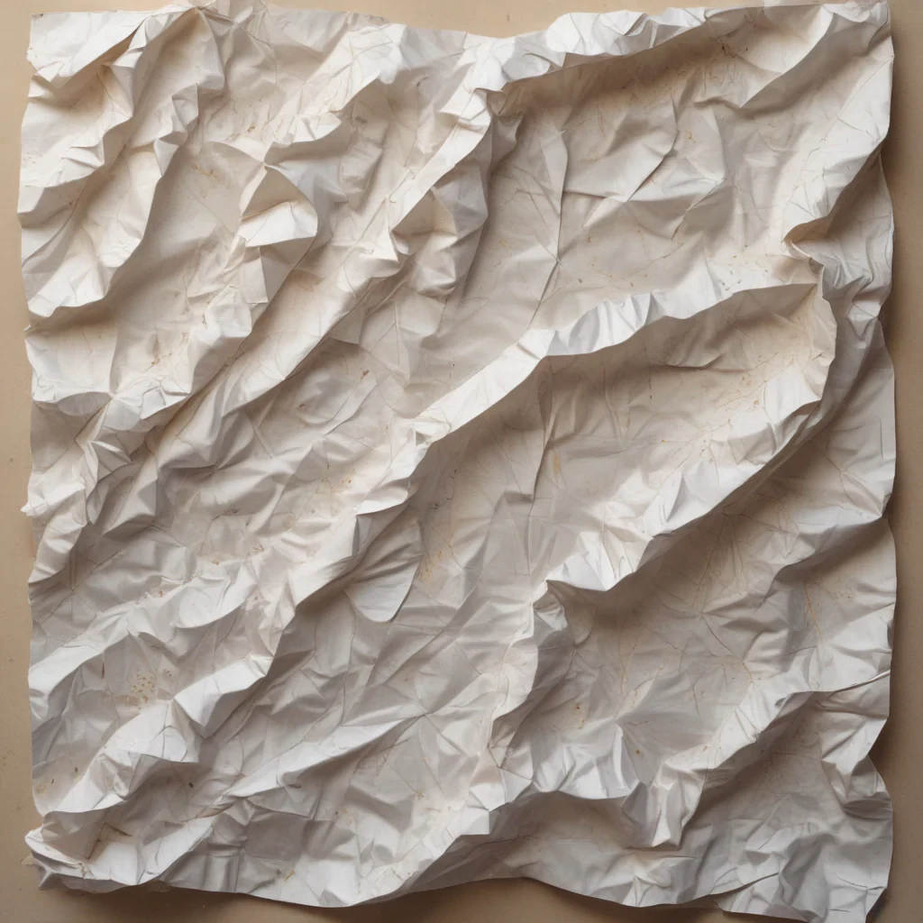 crumpled paper overlay