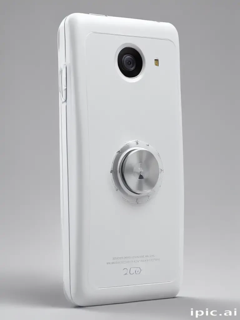 icon phone white