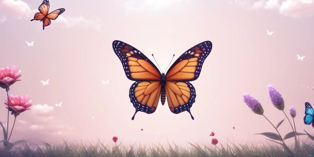 cute backgrounds butterfly