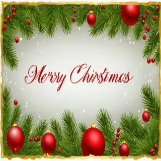 merry christmas no background