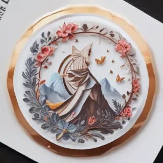 aesthetic transparent stickers