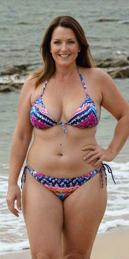 chubby milf bikini