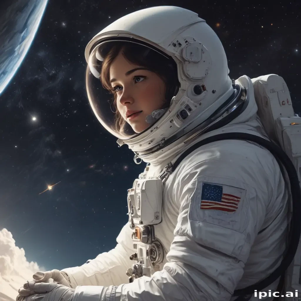 astronaut cartoon