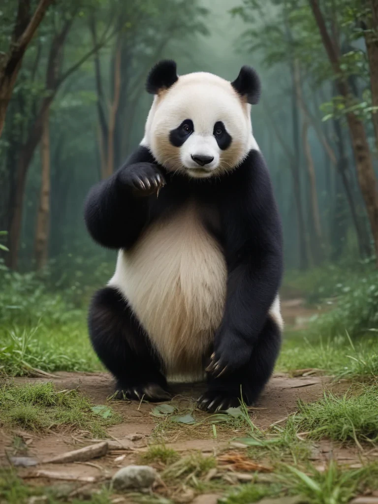 panda background