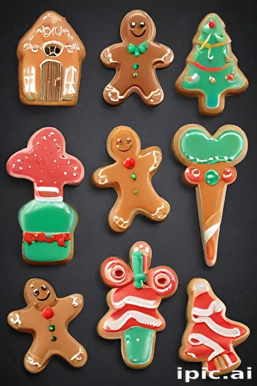 clip art christmas cookies