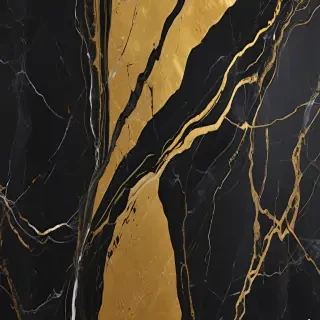 black and gold marble background