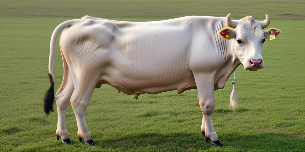transparent cow