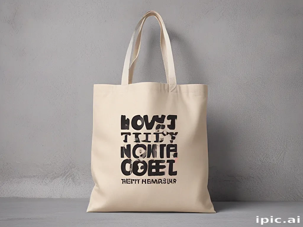 tote bag mockup