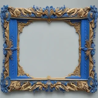 blue border png