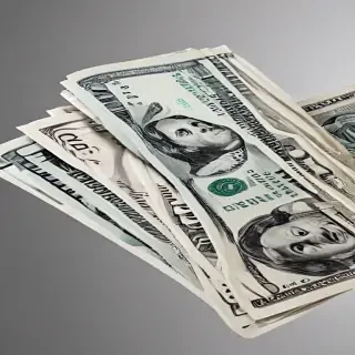money with transparent background