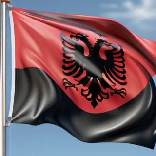 albania flag