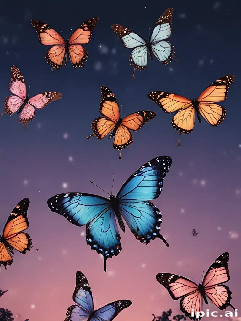 aesthetic wallpaper butterfly