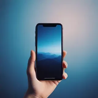 blue iphone wallpaper aesthetic