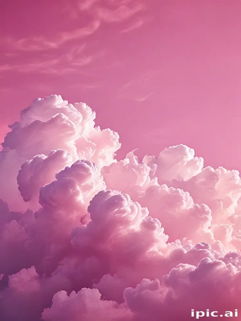 pink cloud wallpaper