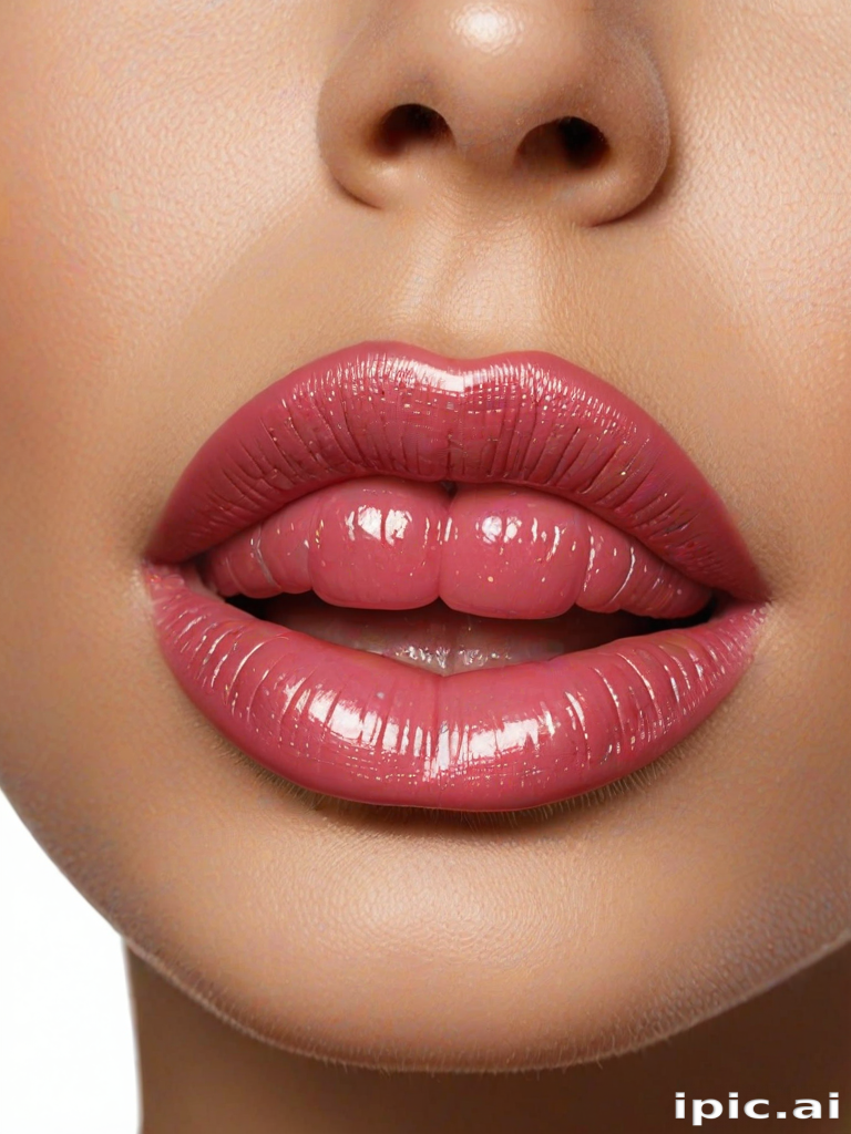 glossy lips png