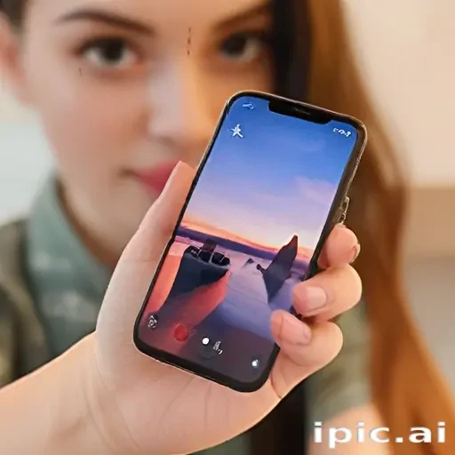 holding phone