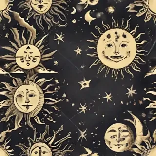 sun and moon