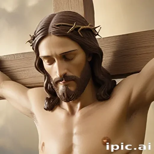 picture of jesus on cross