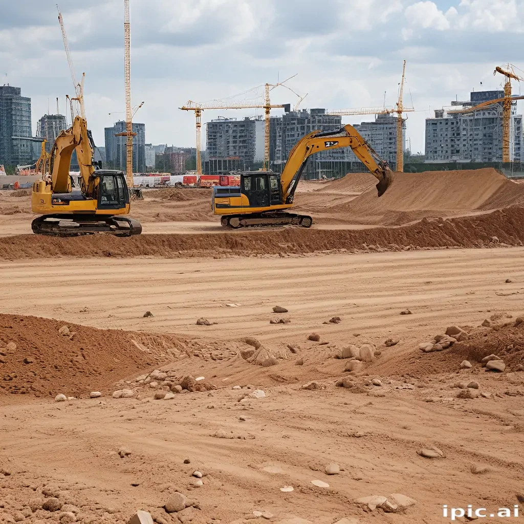 construction site background