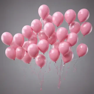 pink balloons png