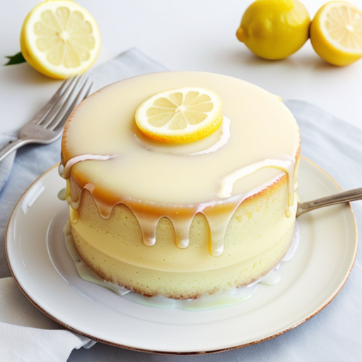 lemon simple syrup for cake
