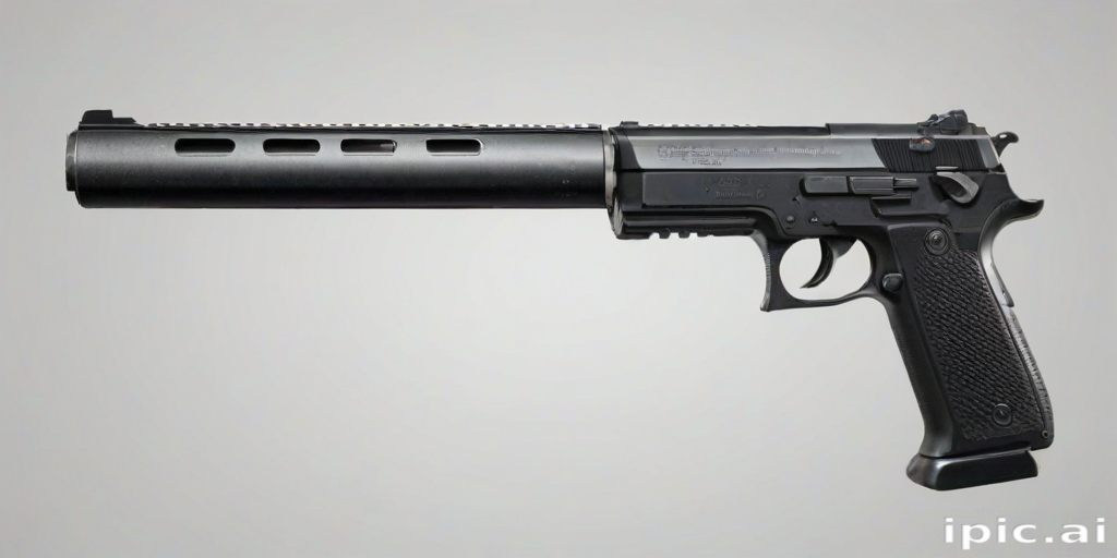 gun with no background