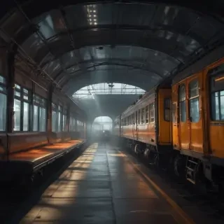 train transparent