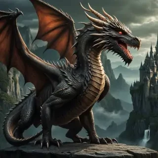 dragon backround
