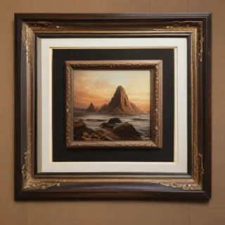 framed art mockup