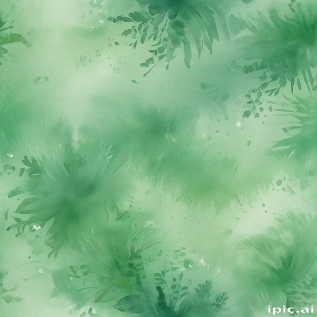 watercolor green background