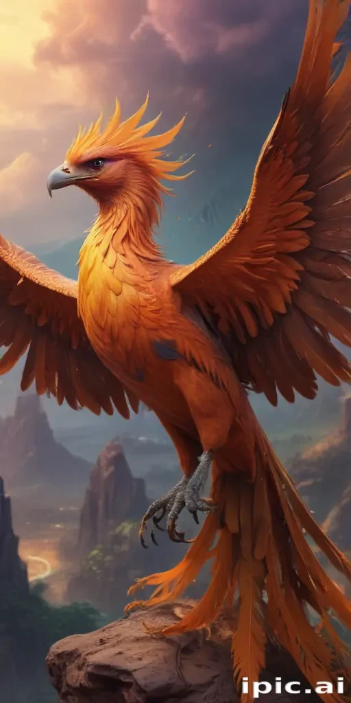 phoenix bird wallpaper