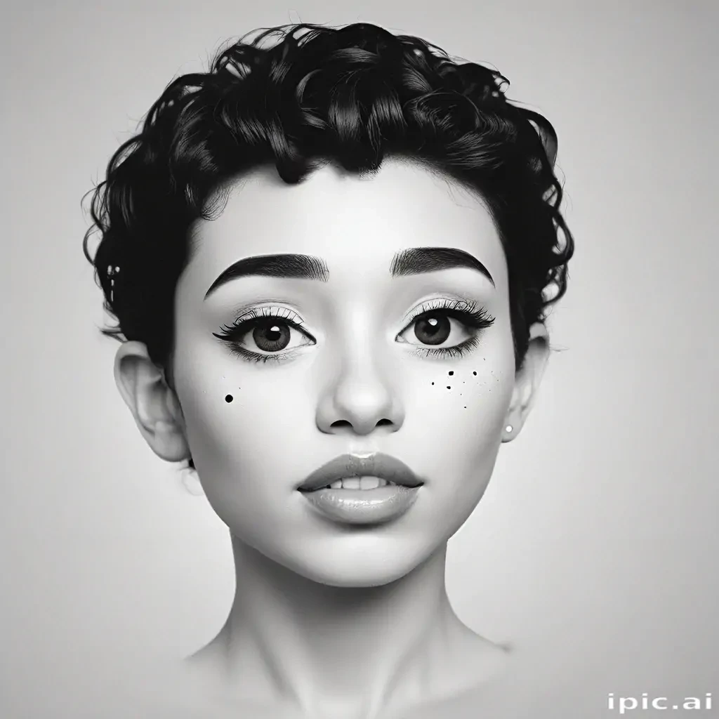 black and white png