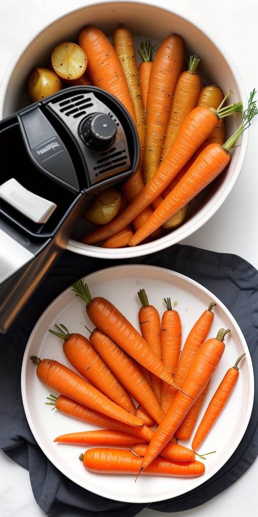 air fryer carrots and potatoes