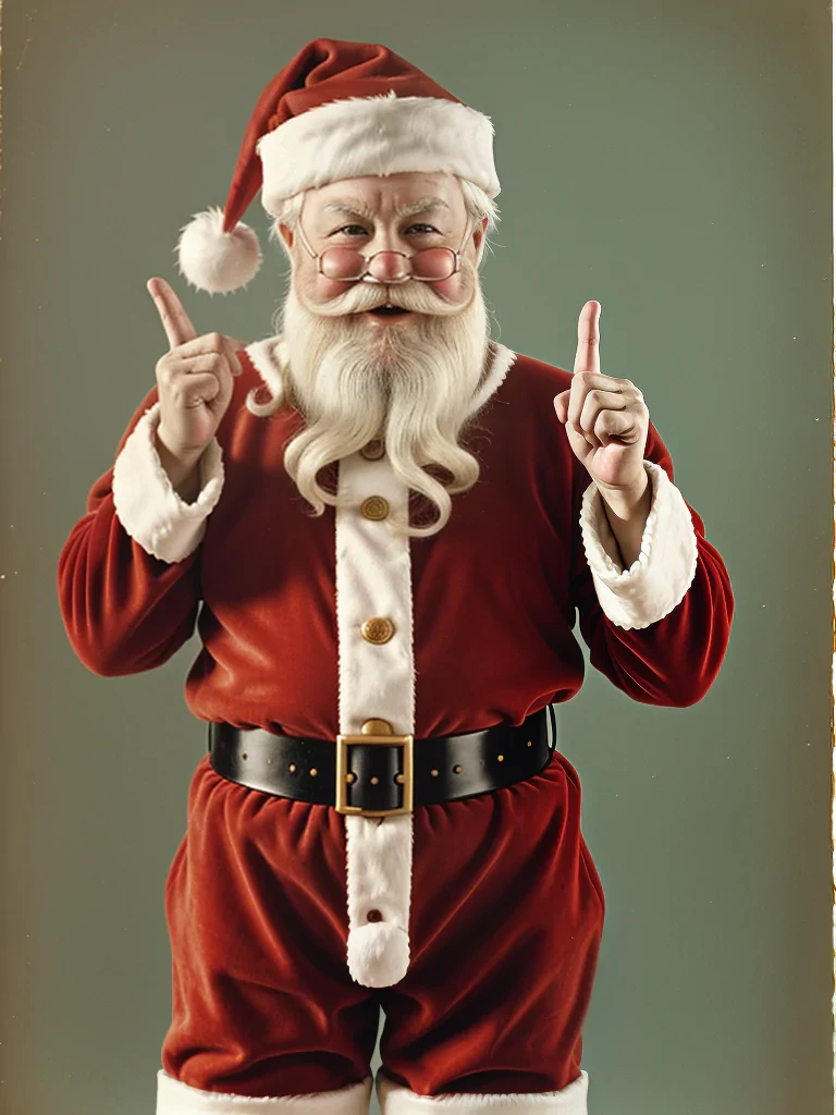 santa claus vintage images