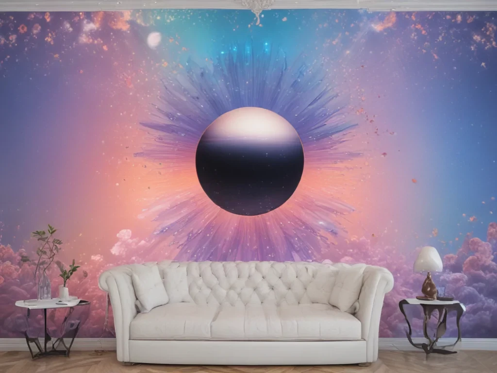 holographic wallpaper
