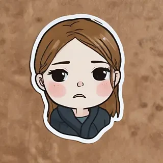 sad sticker