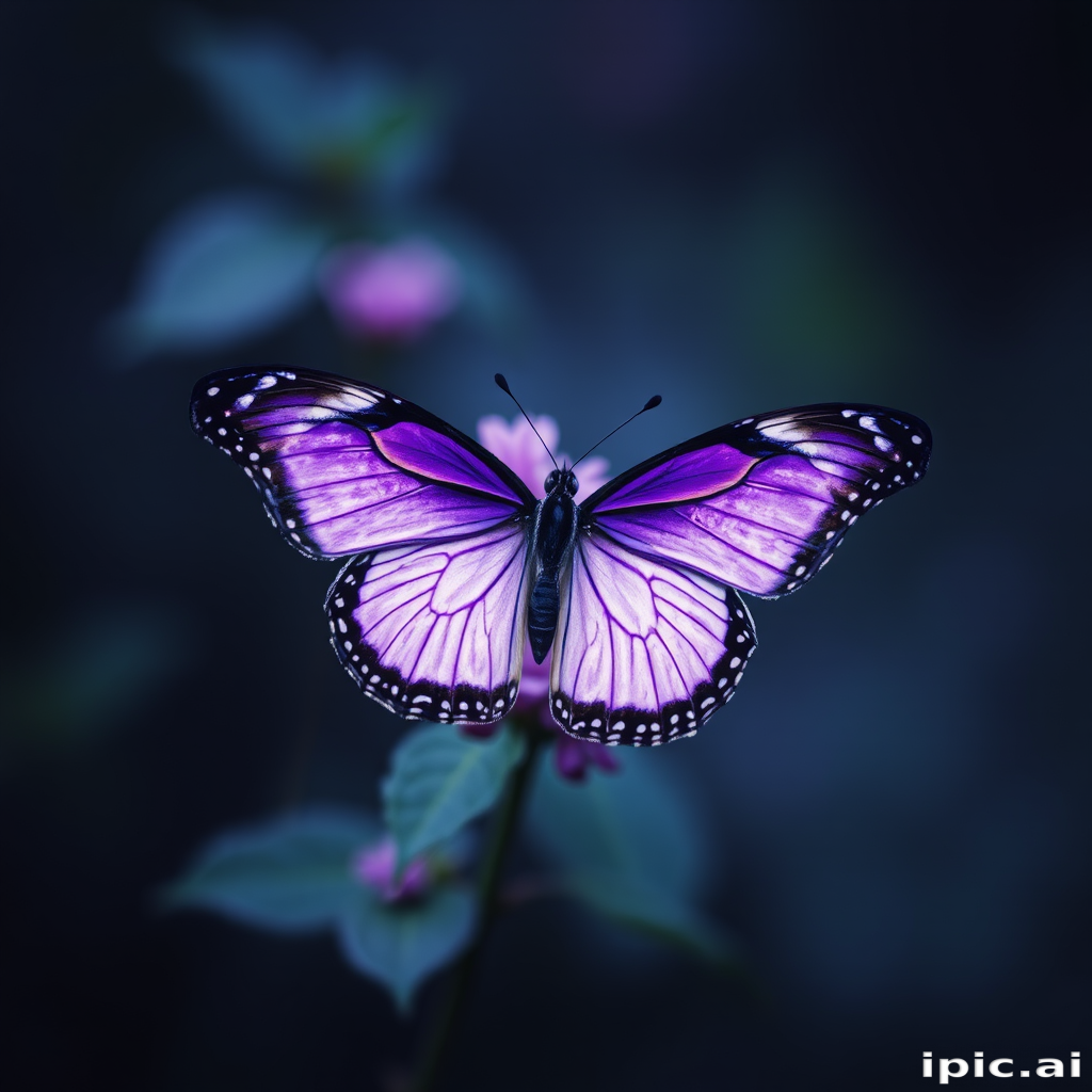 purple butterfly wallpaper aesthetic