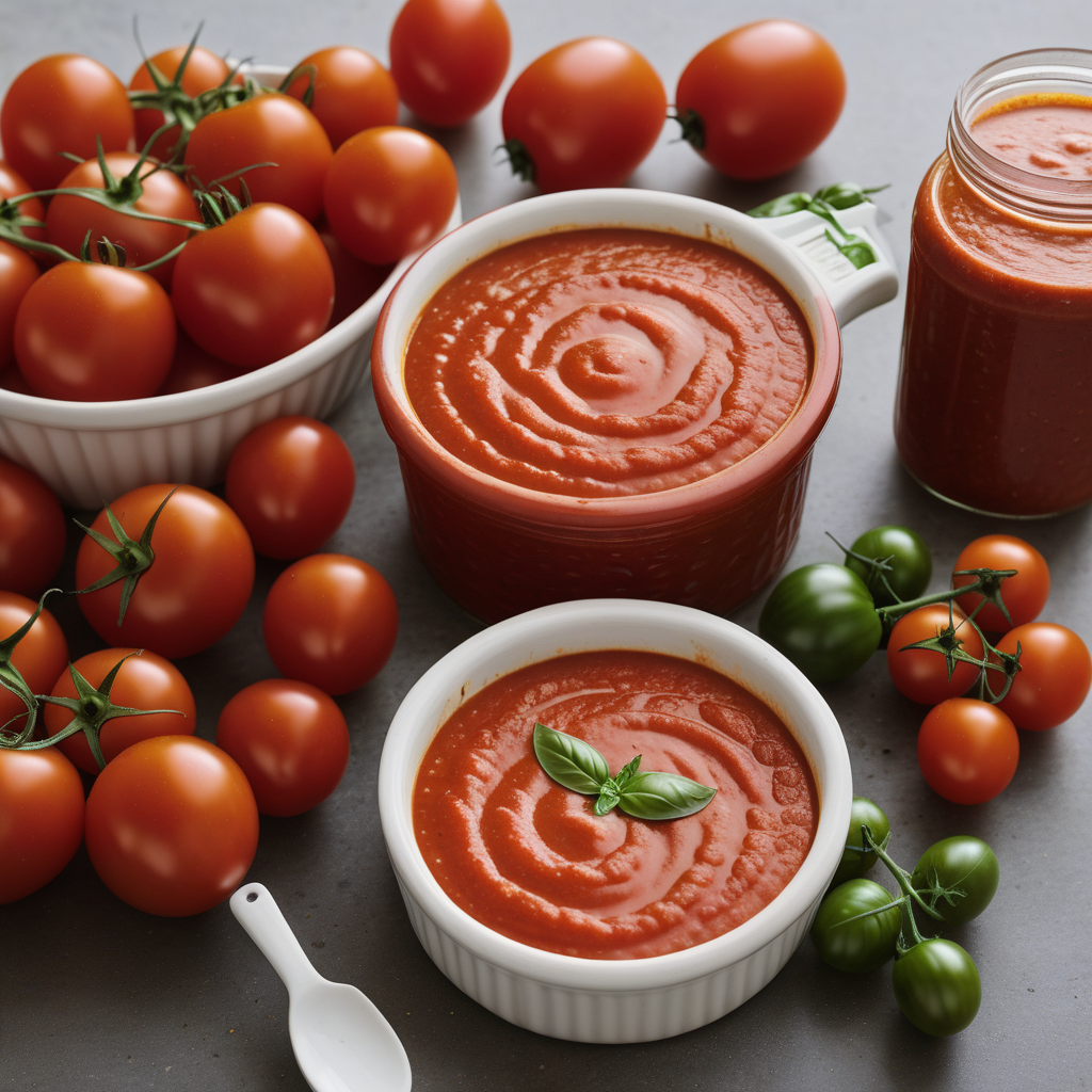 how to make tomato sauce from cherry tomatoes