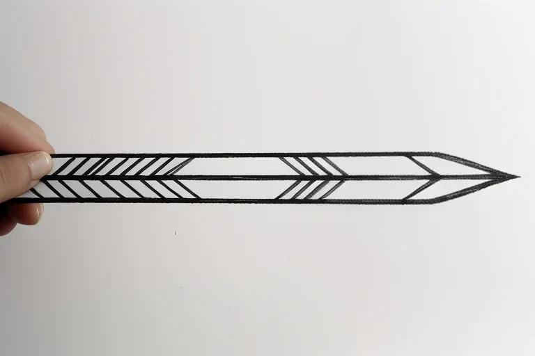 hand drawn arrow