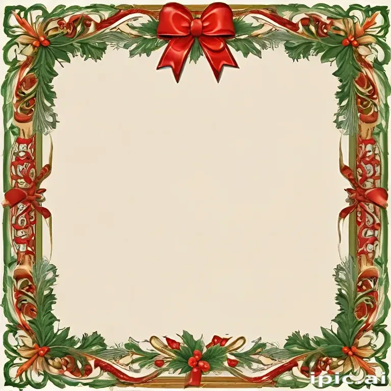 christmas frame clip art